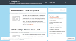 Desktop Screenshot of karangan.net