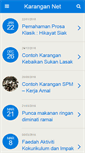 Mobile Screenshot of karangan.net